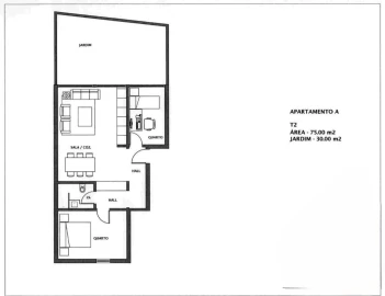 Apartamento T2 para Venda em Carcavelos e Parede