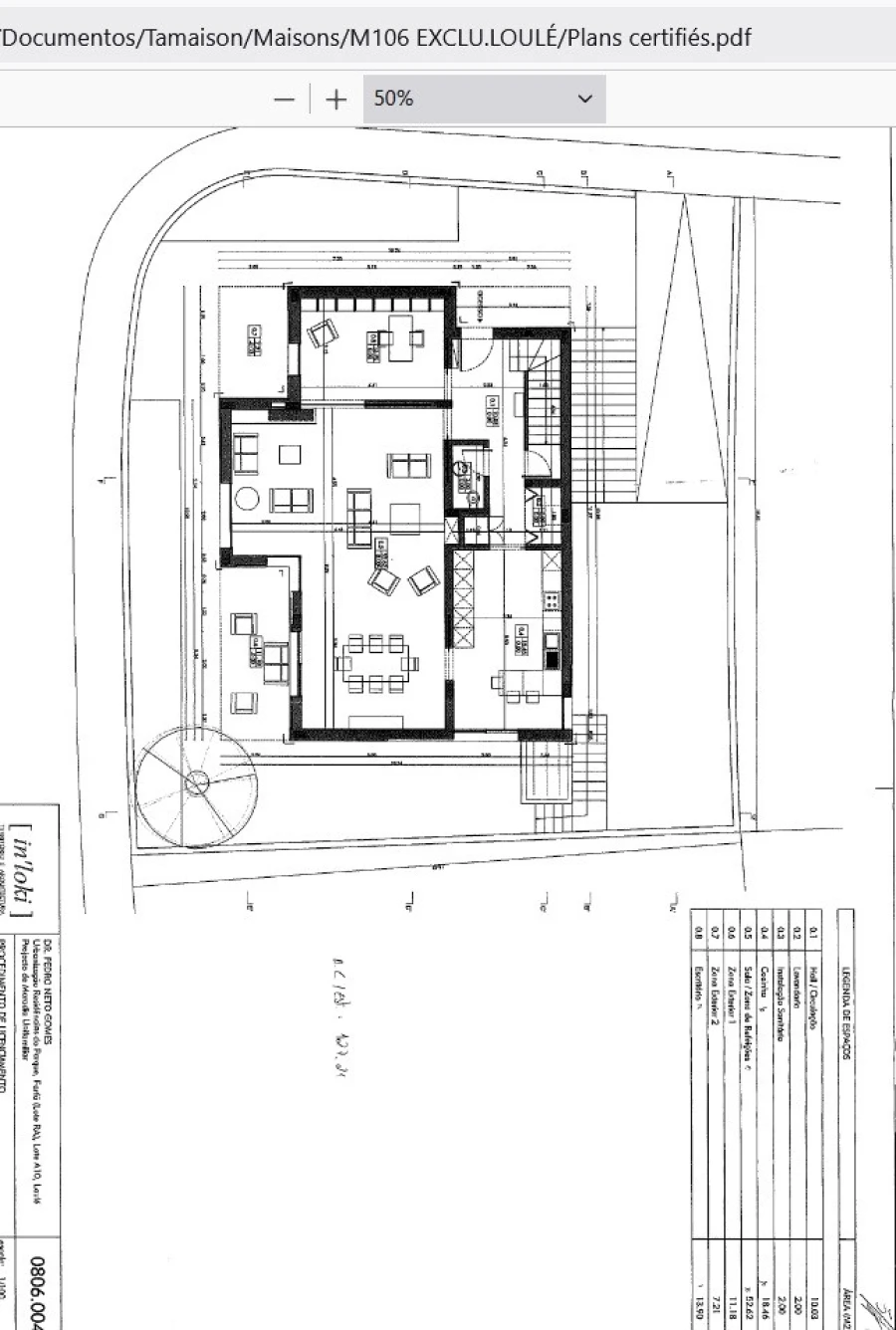 Moradia T4 para Venda em Loule (São Clemente) Planta 1