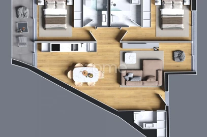 Apartamento T2 para Venda em Cedofeita, Santo Ildefonso, Sé, Miragaia, São Nicolau e Vitória