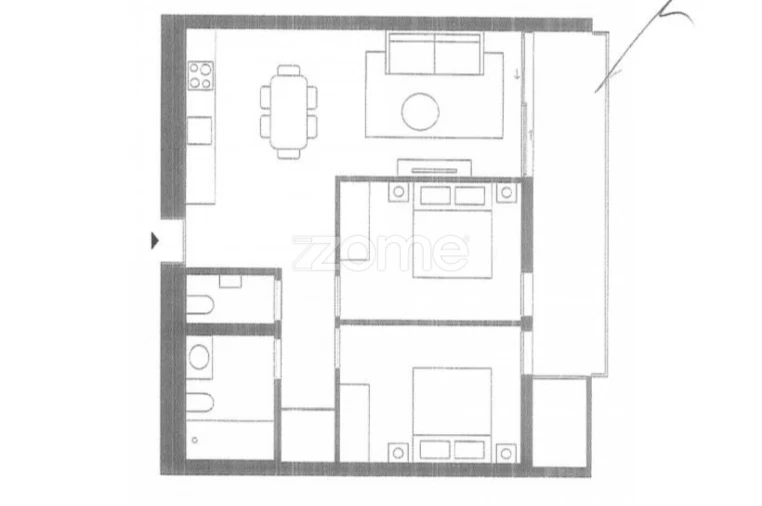 Apartamento T2 para Venda em Santa Marinha e São Pedro da Afurada Foto 15