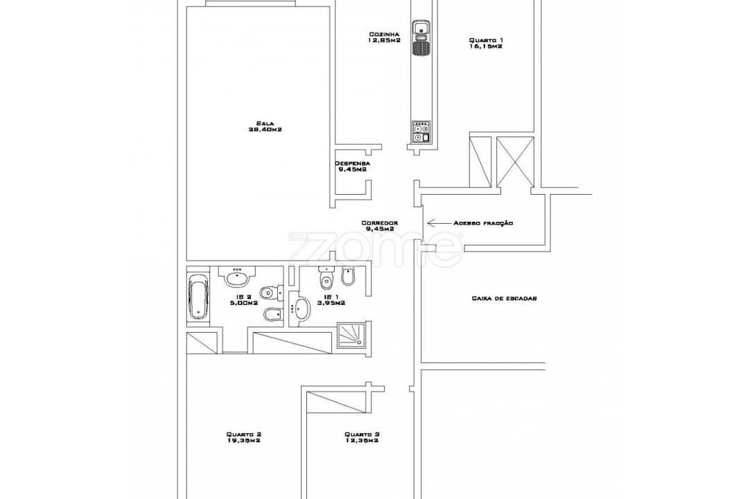 Apartamento T3 para Arrendamento em Carcavelos e Parede Foto 19
