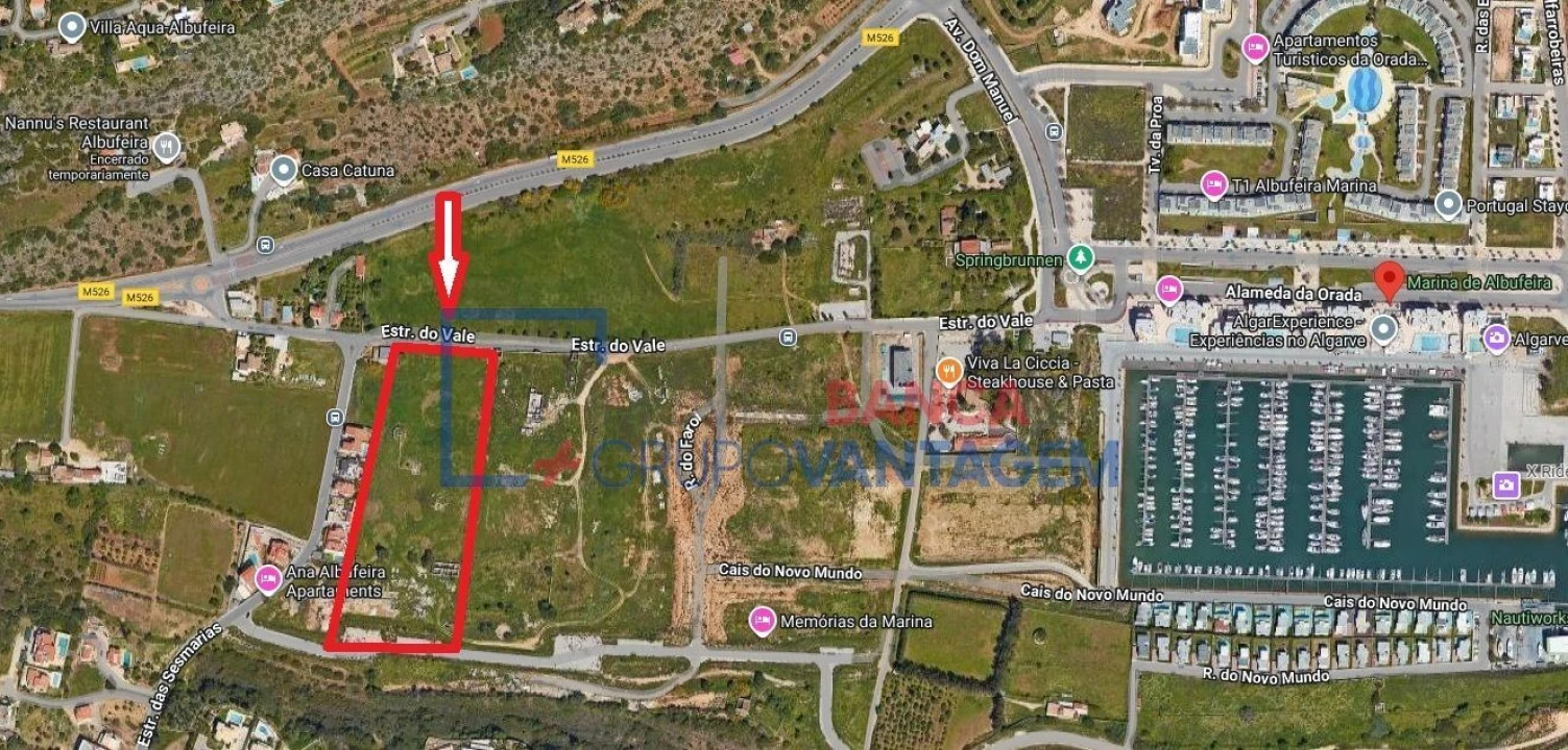 Terreno P/ Prédio para Venda em Albufeira e Olhos de Água Foto 1