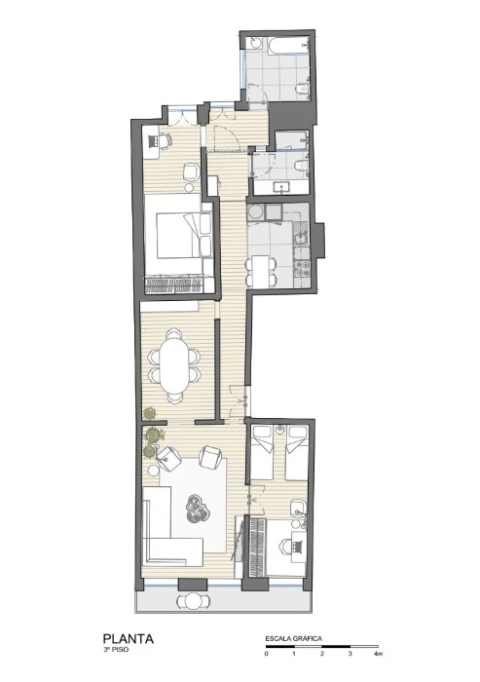Apartamento T2 para Venda em Misericórdia