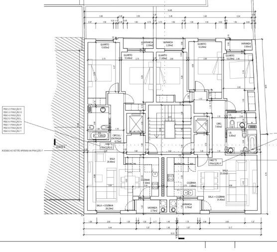 Apartamento T3 para Venda em Corroios Planta 1