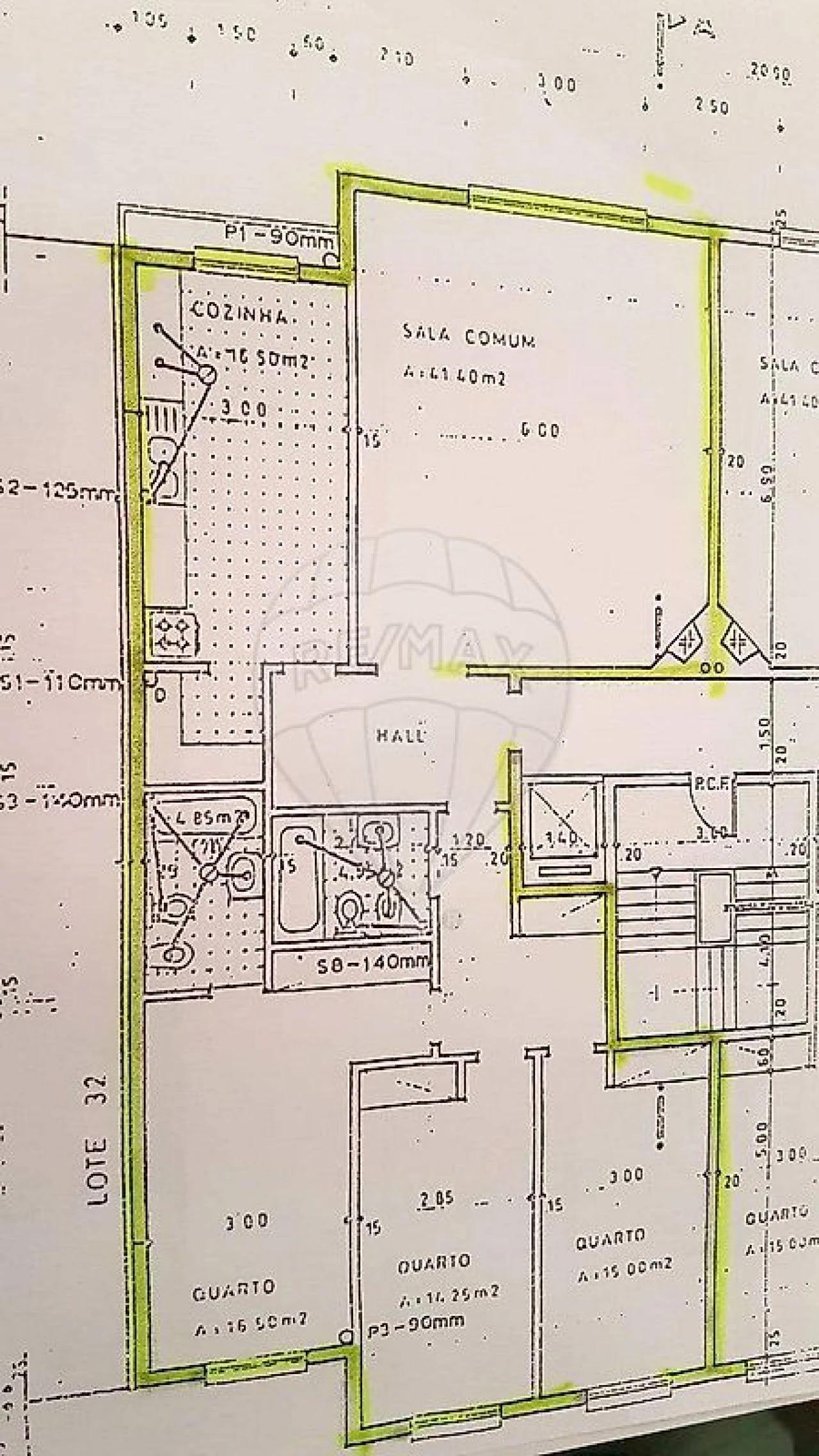 Apartamento T3 para Arrendamento em Alfragide Foto 32