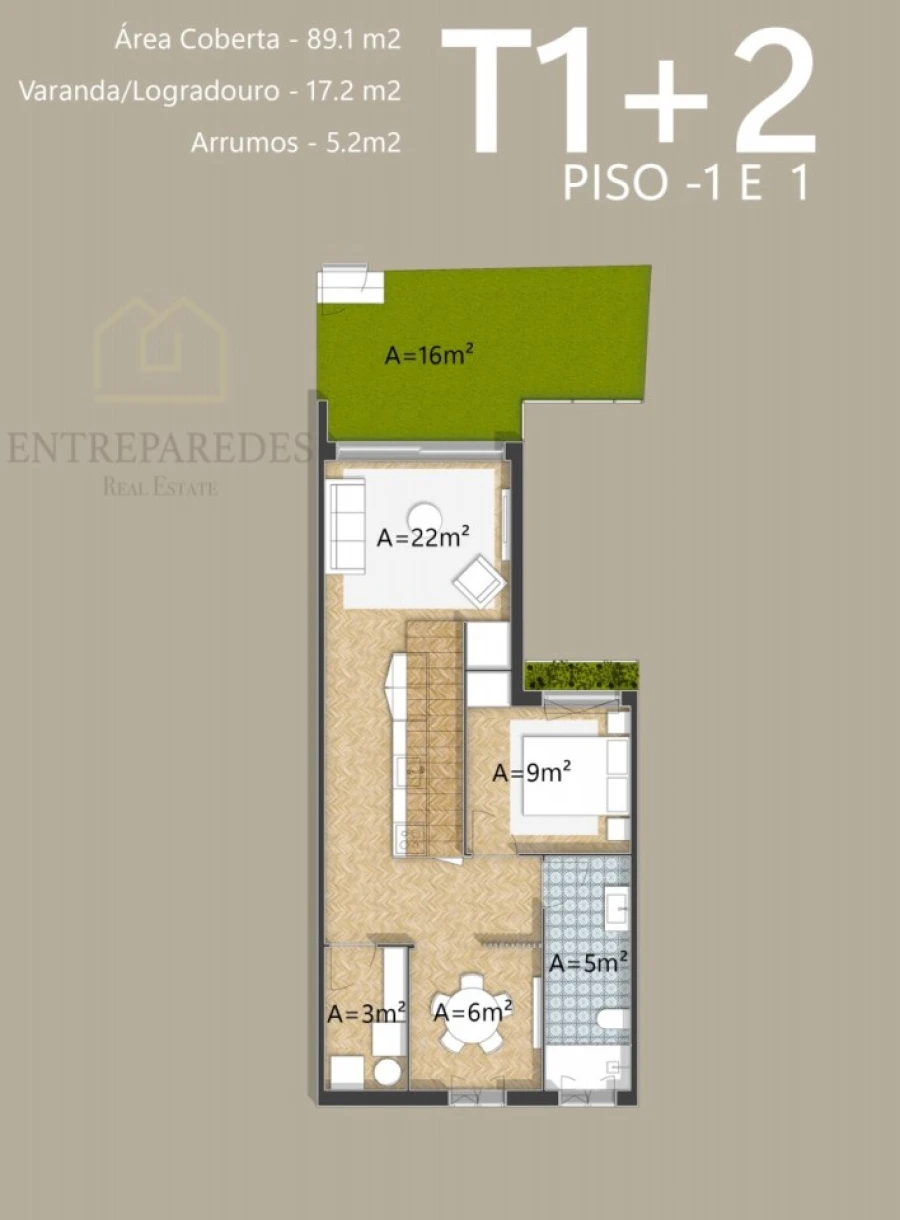 Apartamento T3 para Venda em Bonfim Foto 9