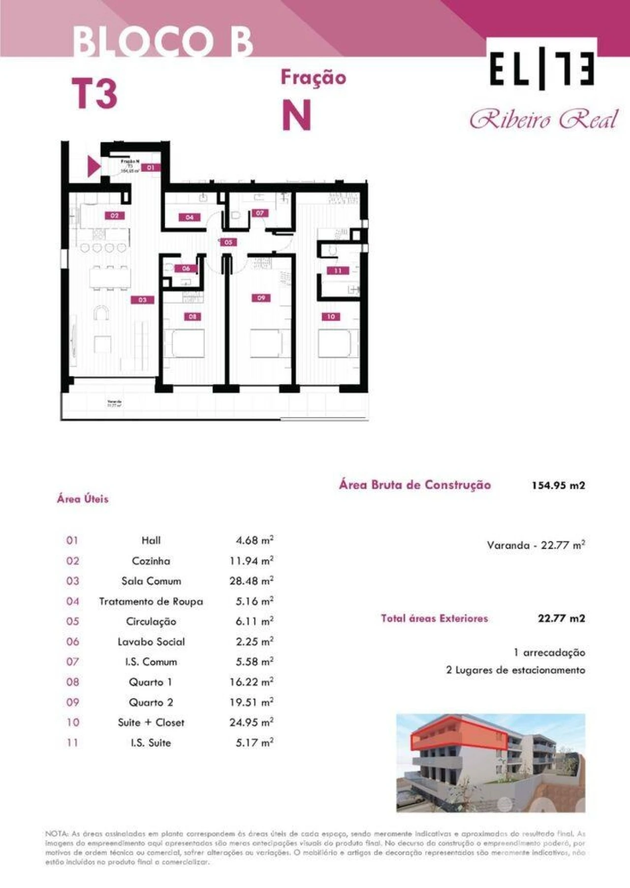 Apartamento T3 para Venda em Camara de Lobos Foto 13