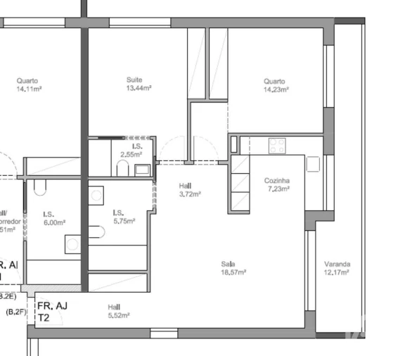 Apartamento T2 para Venda em Leiria, Pousos, Barreira e Cortes Foto 21
