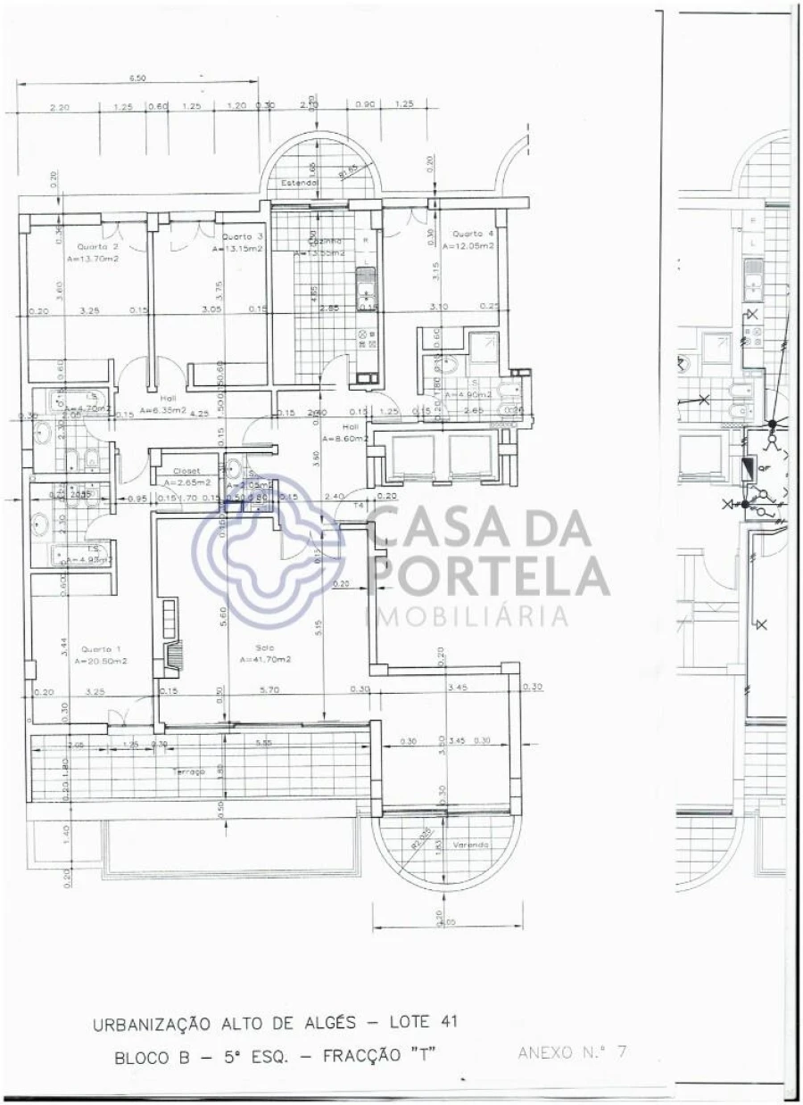 Apartamento T4 para Venda em Algés, Linda-A-Velha e Cruz Quebrada-Dafundo Foto 57