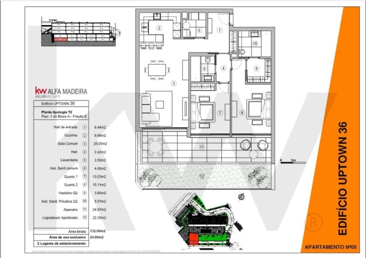 Apartamento T2 para Venda em Funchal (Santa Luzia) Foto 2