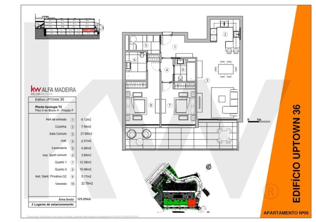 Apartamento T2 para Venda em Funchal (Santa Luzia) Foto 2