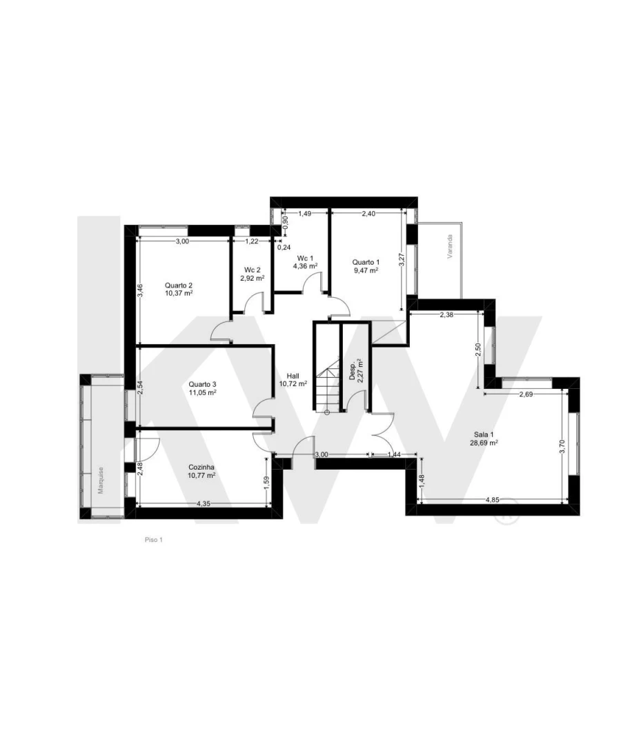 Apartamento T4 para Venda em Ancora Foto 60