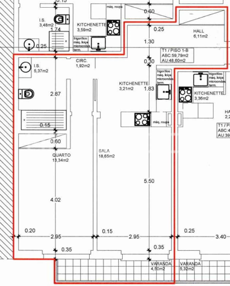 Apartamento T1 para Venda em Arroios Foto 23