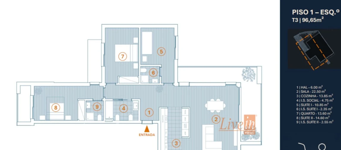 Apartamento T3 para Venda em Ericeira Foto 8