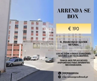 Garagem para Arrendamento em Gambia-Pontes-Alto da Guerra