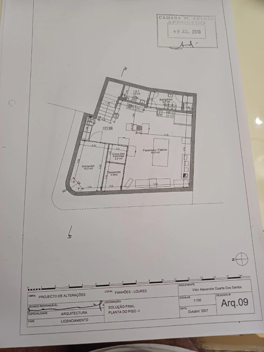 Prédio para Venda em Fanhões Planta 2