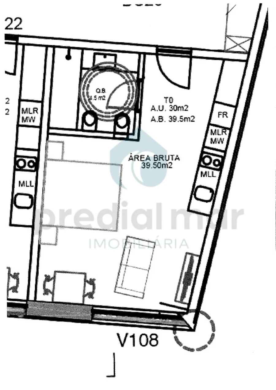 Apartamento para Venda em Matosinhos e Leça da Palmeira Planta 1