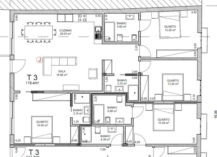 Apartamento T3 para Venda em O. Azeméis, Riba-Ul, Ul, Macinhata Seixa, Madail Foto 17