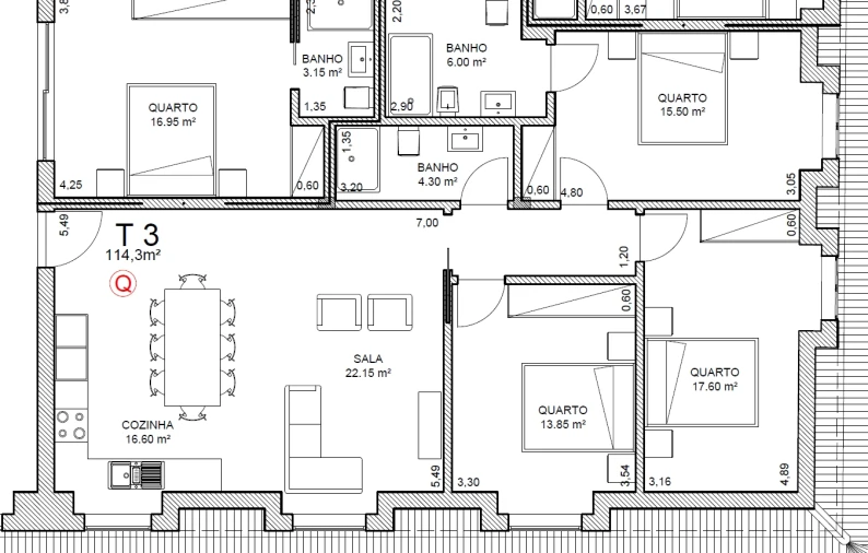 Apartamento T3 para Venda em O. Azeméis, Riba-Ul, Ul, Macinhata Seixa, Madail Foto 17