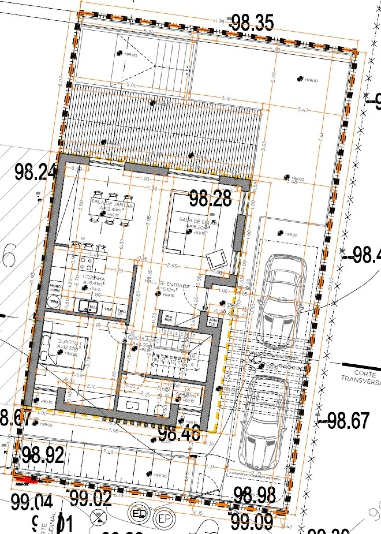Moradia T3 para Venda em Pegões Planta 3