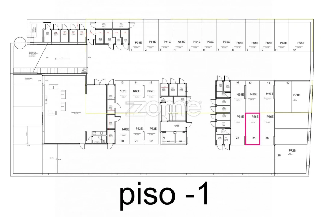 Apartamento T1 para Arrendamento em São Mamede de Infesta e Senhora da Hora Planta 3