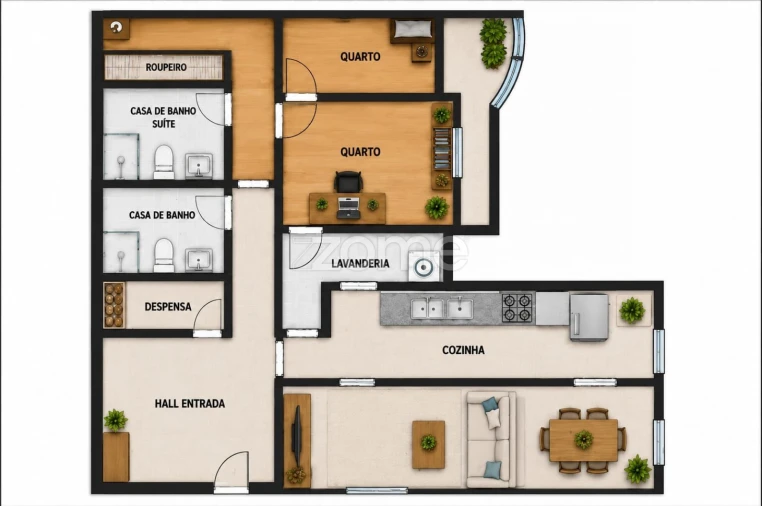 Apartamento T3 para Venda em Algueirão-Mem Martins Foto 19