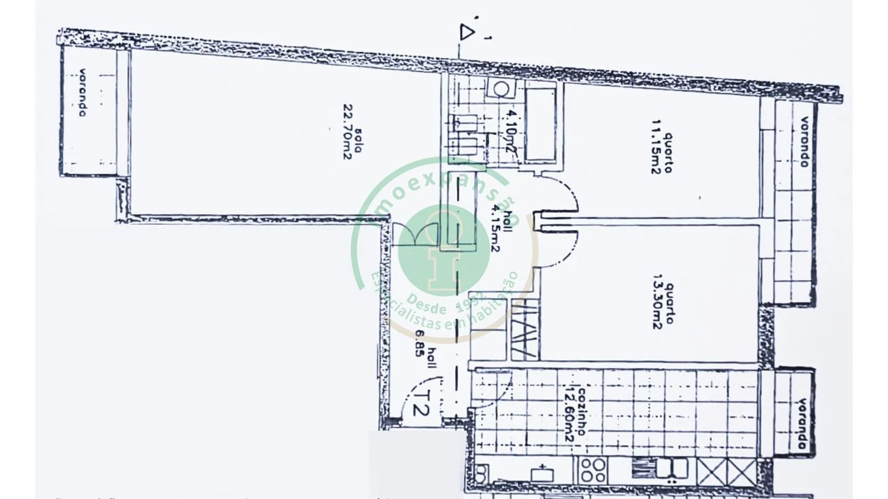 Apartamento T2 para Arrendamento em Tavarede Foto 20