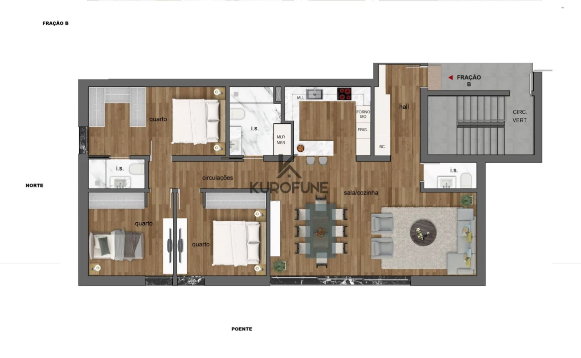 Apartamento T3 para Venda em Avintes Foto 23