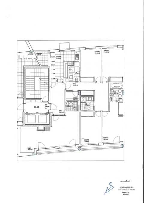 Apartamento T4 para Venda em Belém