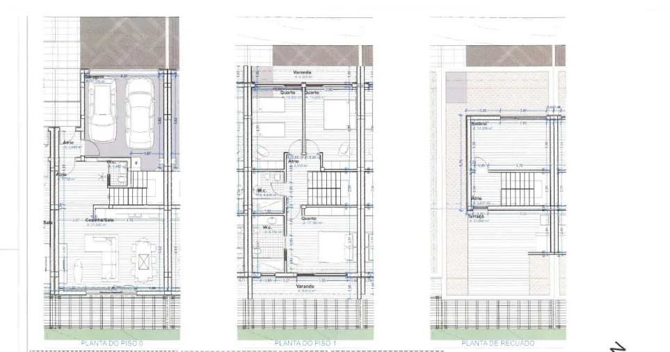Moradia T4 para Venda em Vila Praia de Ancora Planta 1