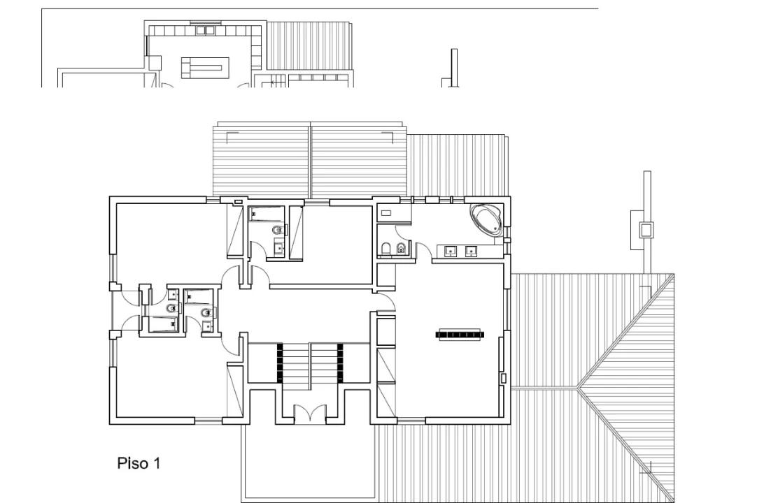 Moradia T6 para Venda em Carvalhal Planta 2