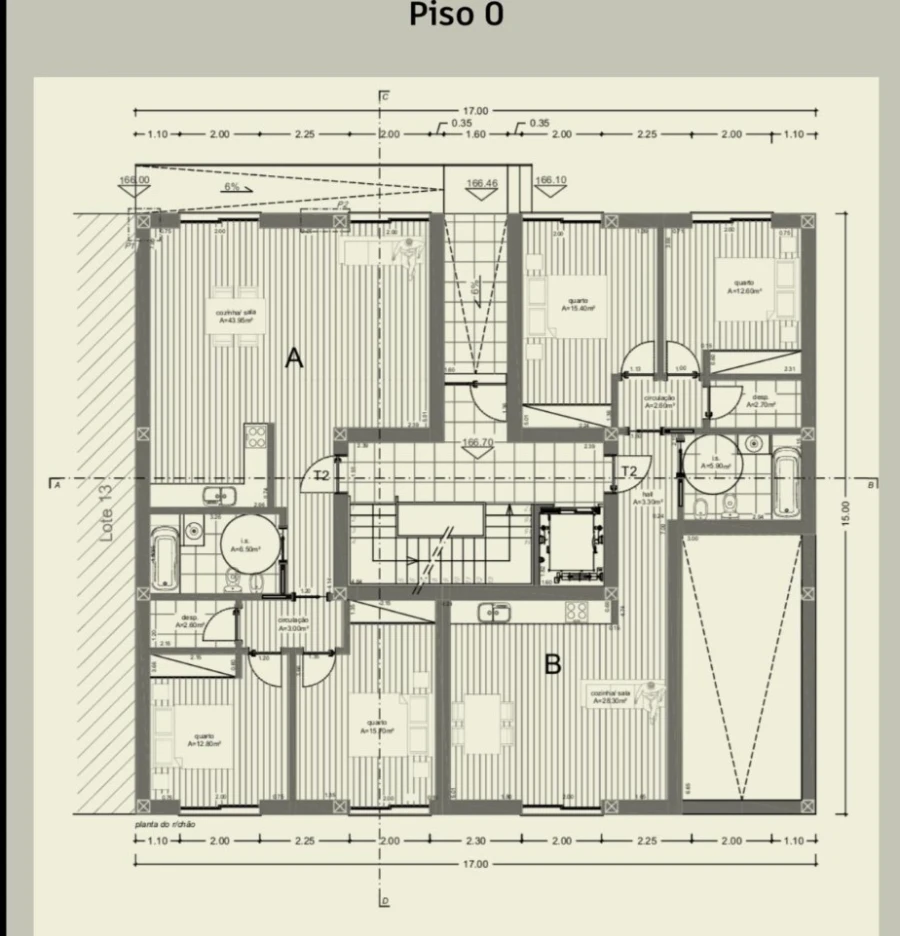 Apartamento T2 para Venda em Lousã e Vilarinho Planta 1
