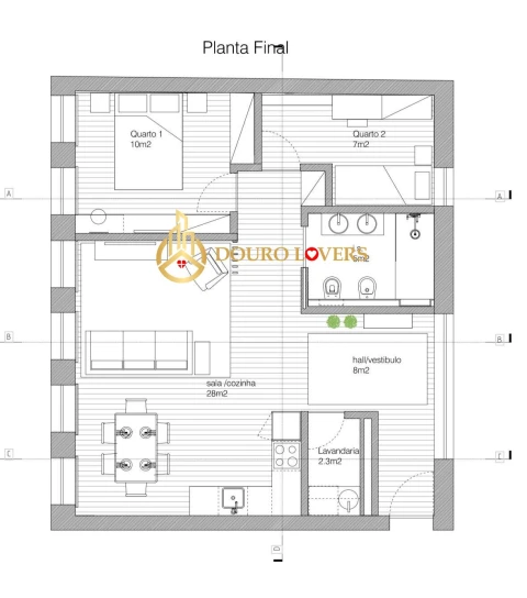 Apartamento T2 para Venda em Matosinhos e Leça da Palmeira