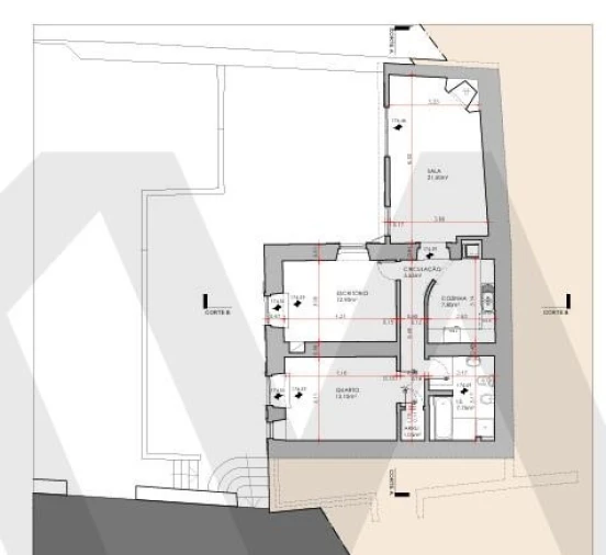 Moradia T4 para Venda em Santa Maria e São Miguel, São Martinho, São Pedro Penaferrim Foto 62