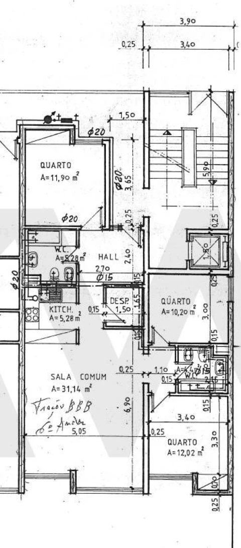 Apartamento T2 para Venda em A dos Cunhados e Maceira