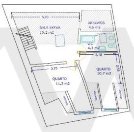 Apartamento T3 para Venda em Campo de Ourique