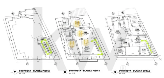 Apartamento T3 para Venda em Campo de Ourique