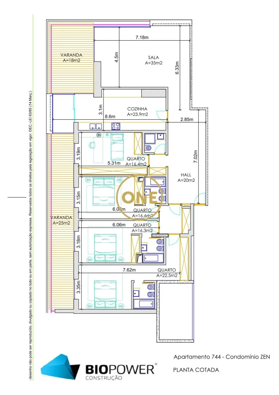 Apartamento T4 para Venda em Santo Antonio dos Olivais Foto 58