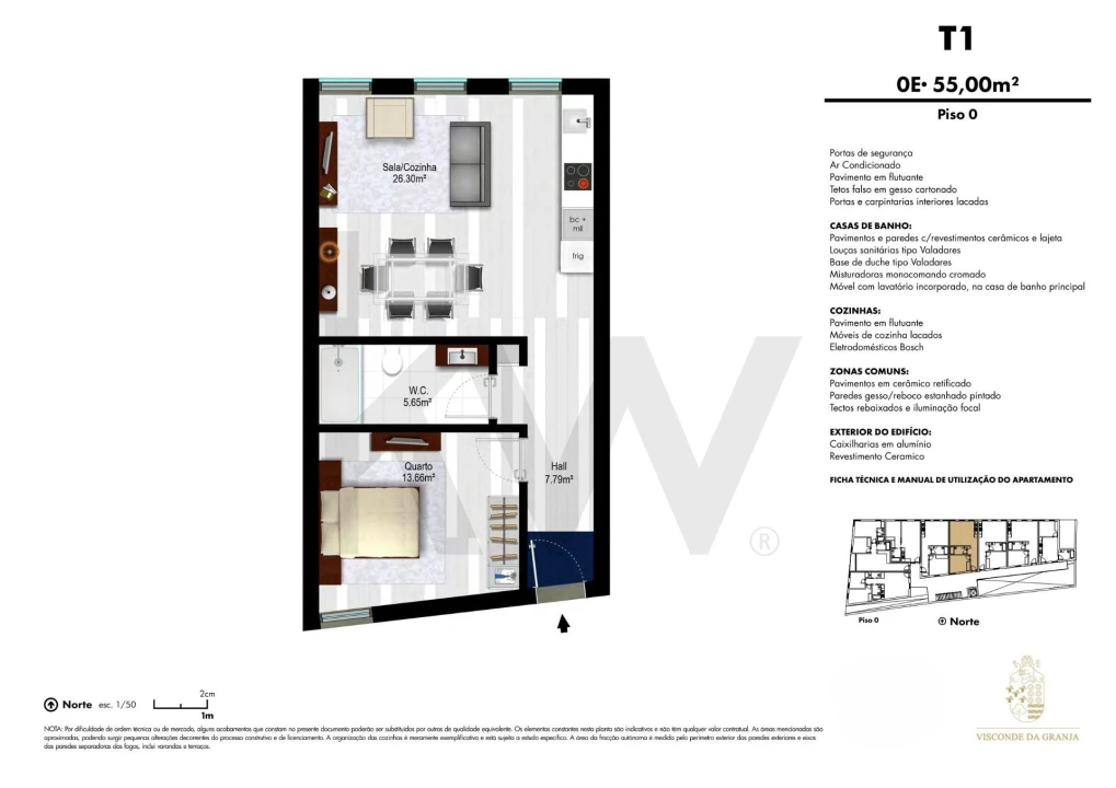 Apartamento T1 para Venda em Requeixo, Nossa Senhora de Fátima e Nariz Foto 9