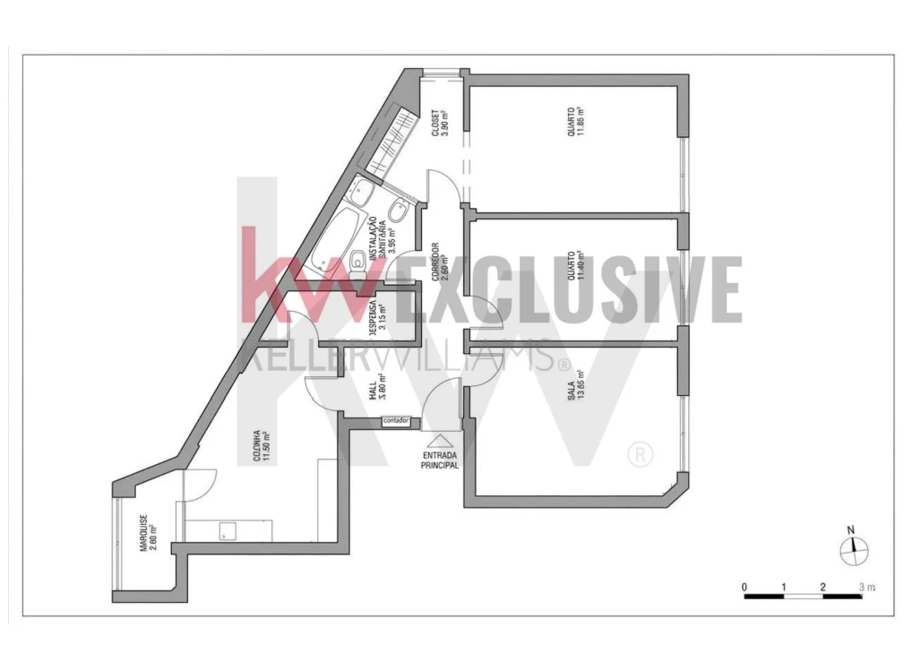 Apartamento T2 para Venda em Carnaxide e Queijas Foto 23