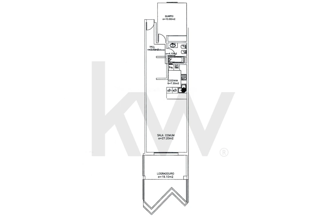 Apartamento T1 para Venda em Carvoeira Foto 29