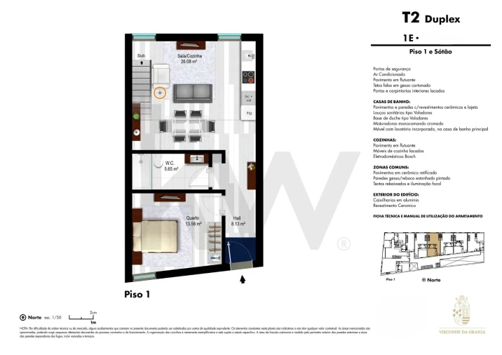 Apartamento T2 para Venda em Requeixo, Nossa Senhora de Fátima e Nariz Foto 10