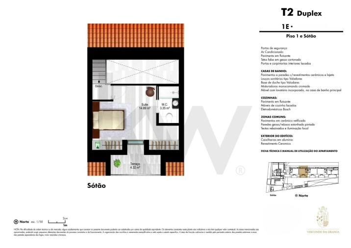 Apartamento T2 para Venda em Requeixo, Nossa Senhora de Fátima e Nariz Foto 11