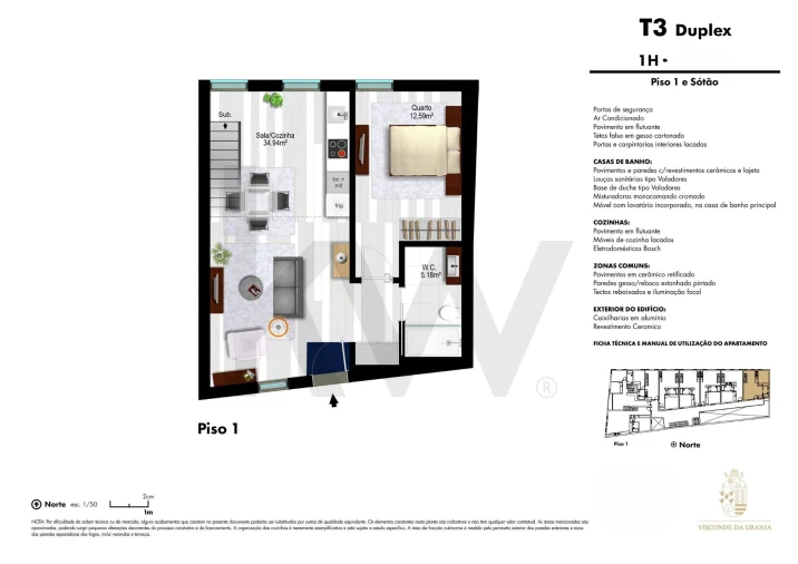 Apartamento T3 para Venda em Requeixo, Nossa Senhora de Fátima e Nariz Foto 10