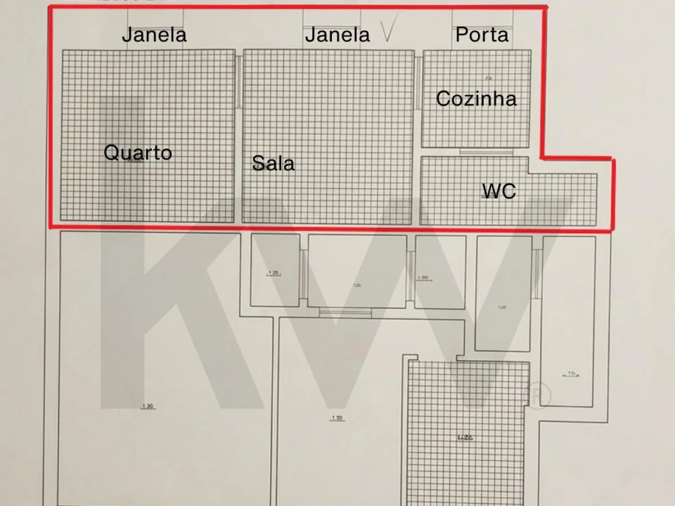 Apartamento T1 para Venda em Nazare Foto 22