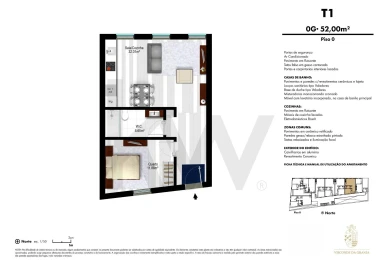 Apartamento T1 para Venda em Requeixo, Nossa Senhora de Fátima e Nariz