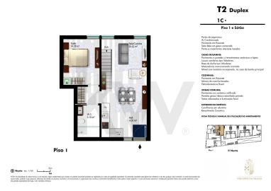 Apartamento T2 para Venda em Requeixo, Nossa Senhora de Fátima e Nariz