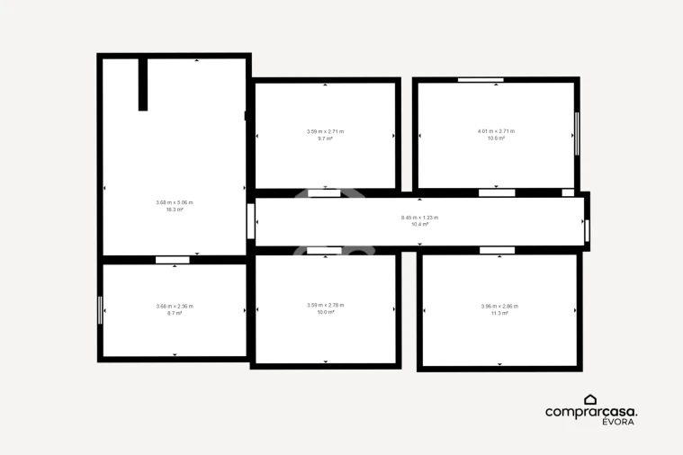 Moradia T3 para Venda em Campo e Campinho Foto 16
