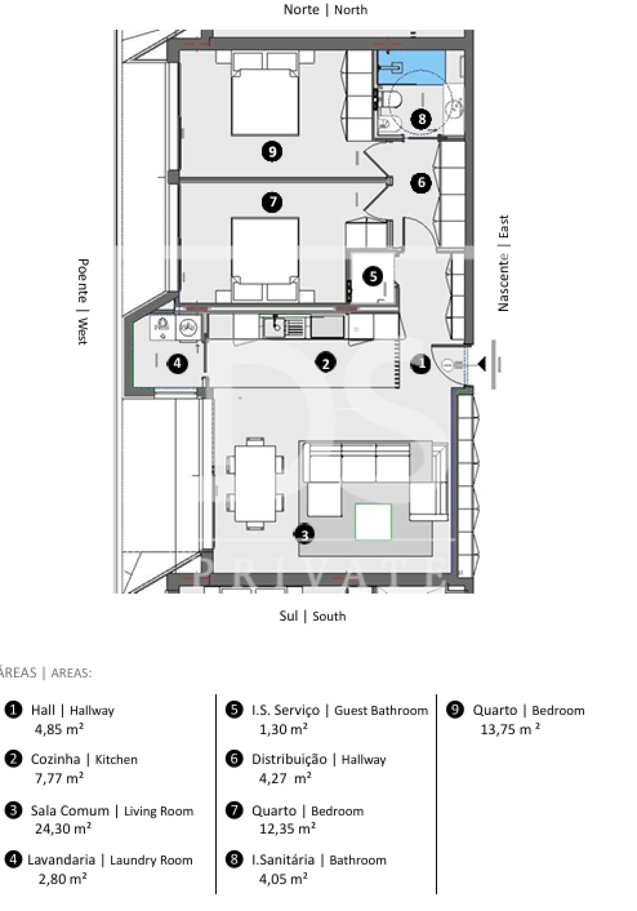 Apartamento T2 para Venda em Santa Maria Maior e Monserrate e Meadela Foto 17