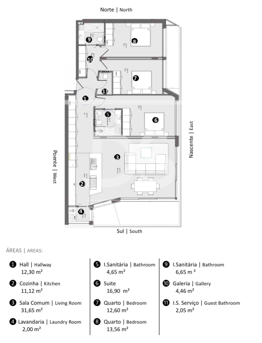 Apartamento T3 para Venda em Santa Maria Maior e Monserrate e Meadela Foto 20